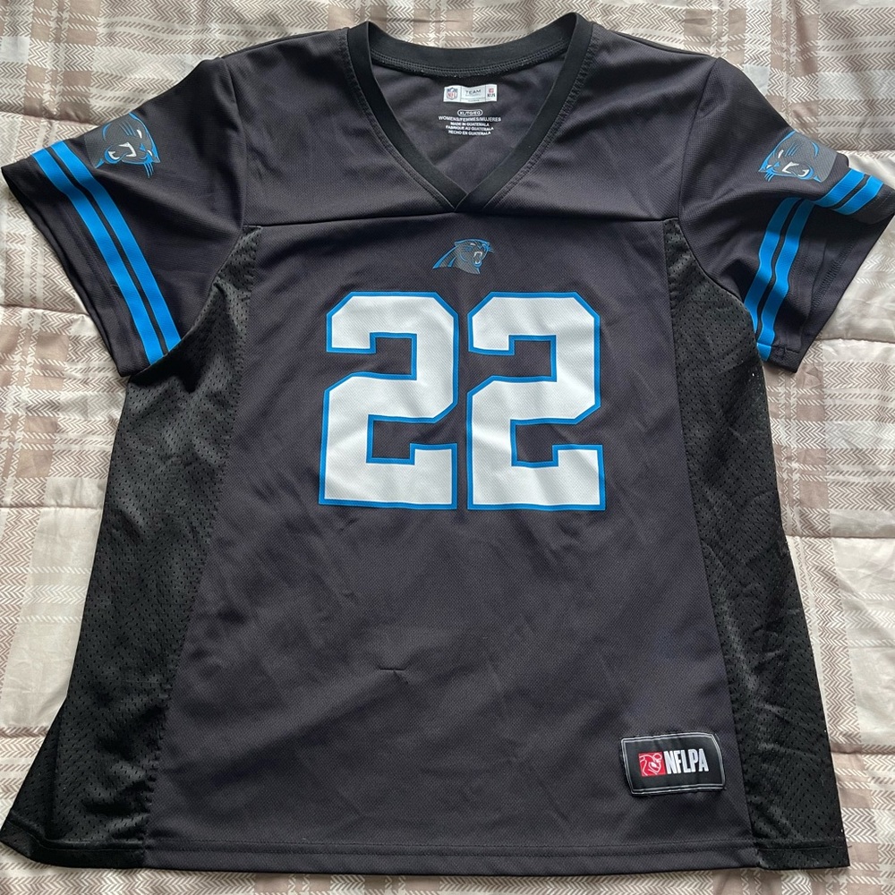 Women’s Christian McCaffrey 22 Carolina Panthers Jersey
